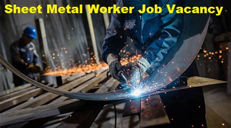 sheet metal job openings|sheet metal worker vacancies.